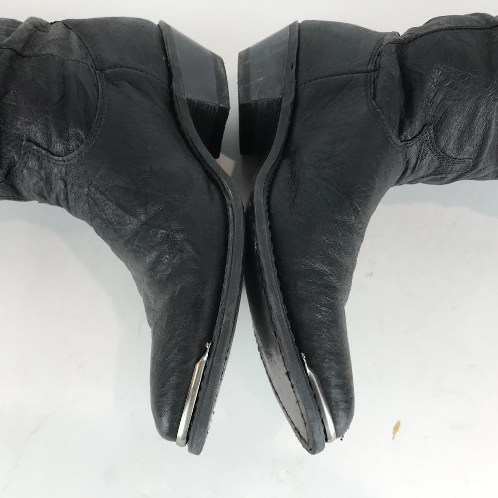 Dingo black leather boots, US 7.5 - Picture 5 of 10